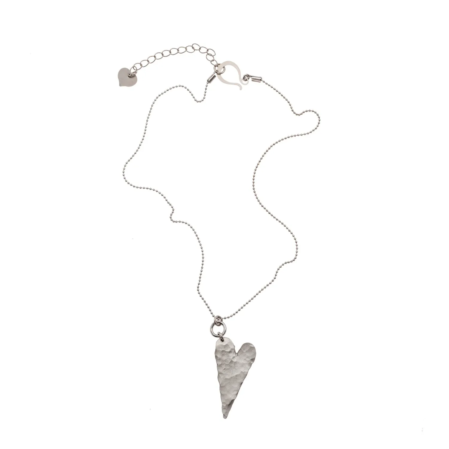 Eliana Sterling silver Heart Necklace