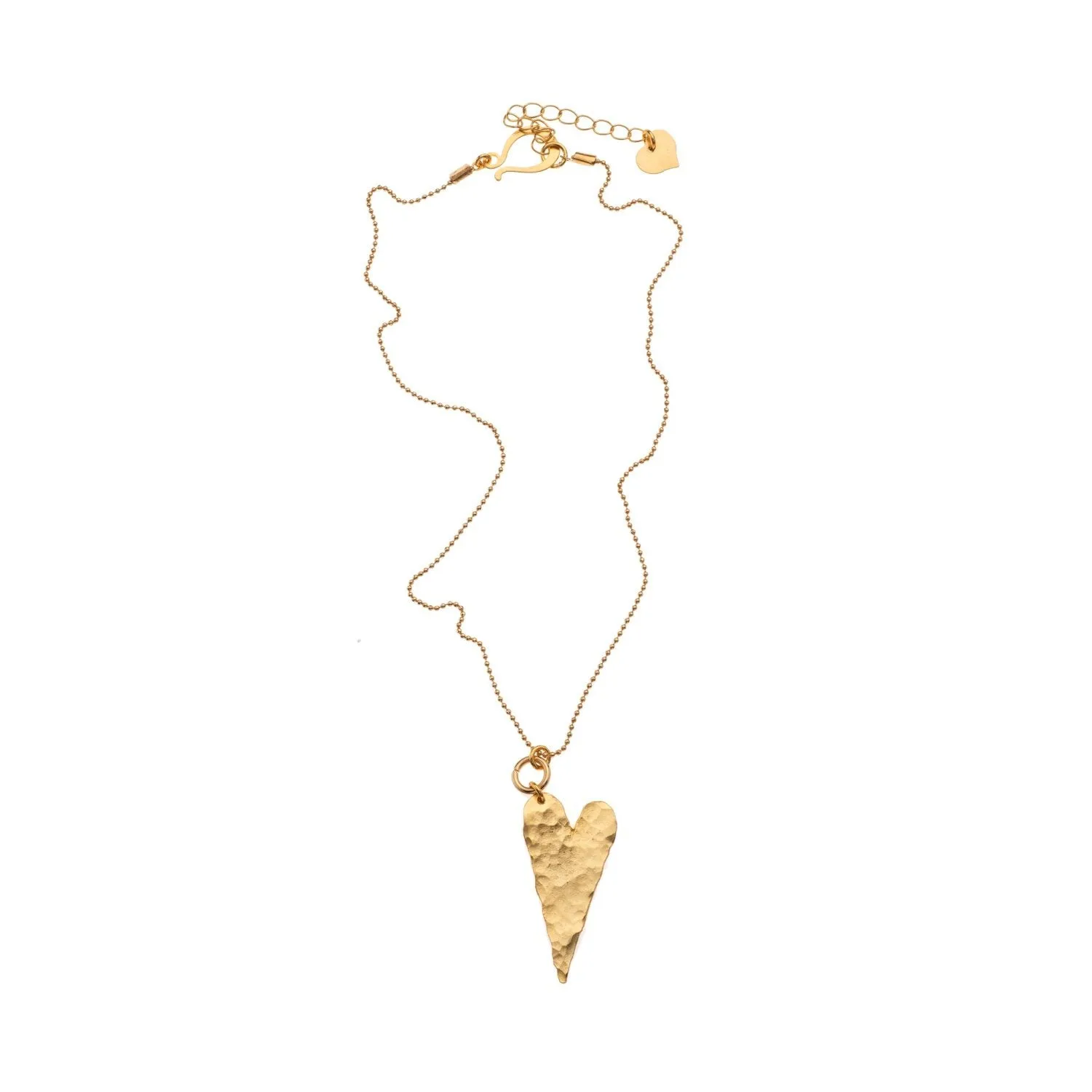 Eliana Sterling silver Heart Necklace