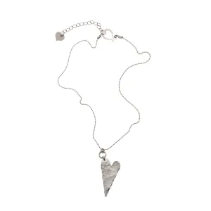 Eliana Sterling silver Heart Necklace
