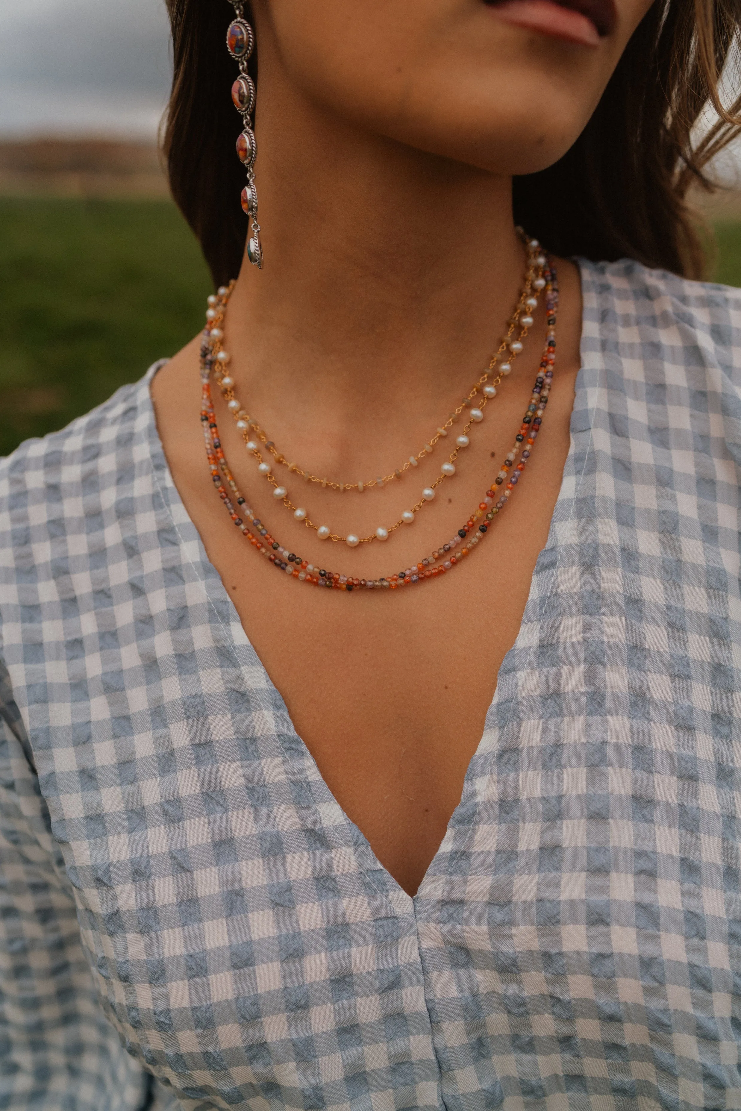 Erren Necklace | Ethiopian Opal
