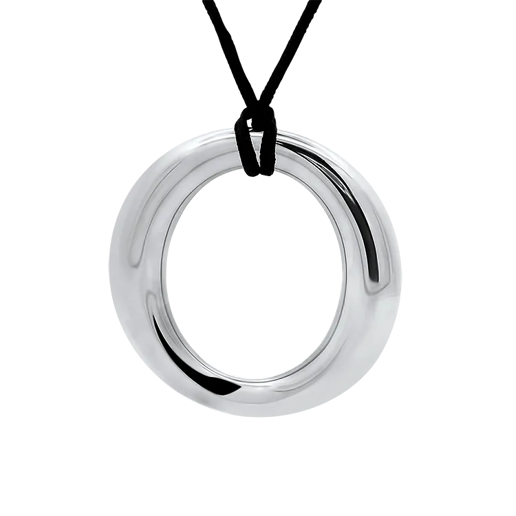 Estate Tiffany & Co. Sterling Silver Elsa Peretti Sevillana Necklace