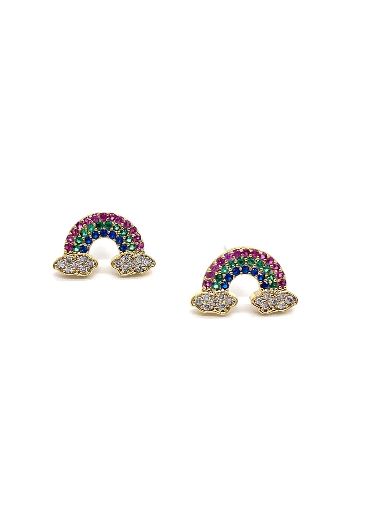 Evelyn's Rainbow Studs