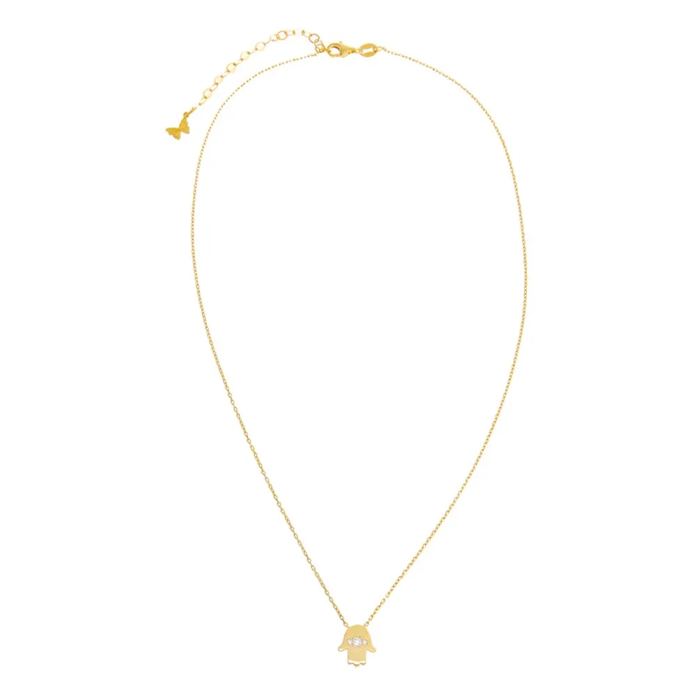 Evil Eye X Hamsa Necklace