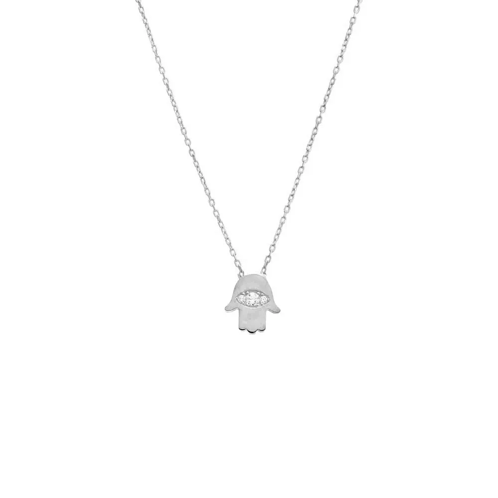 Evil Eye X Hamsa Necklace