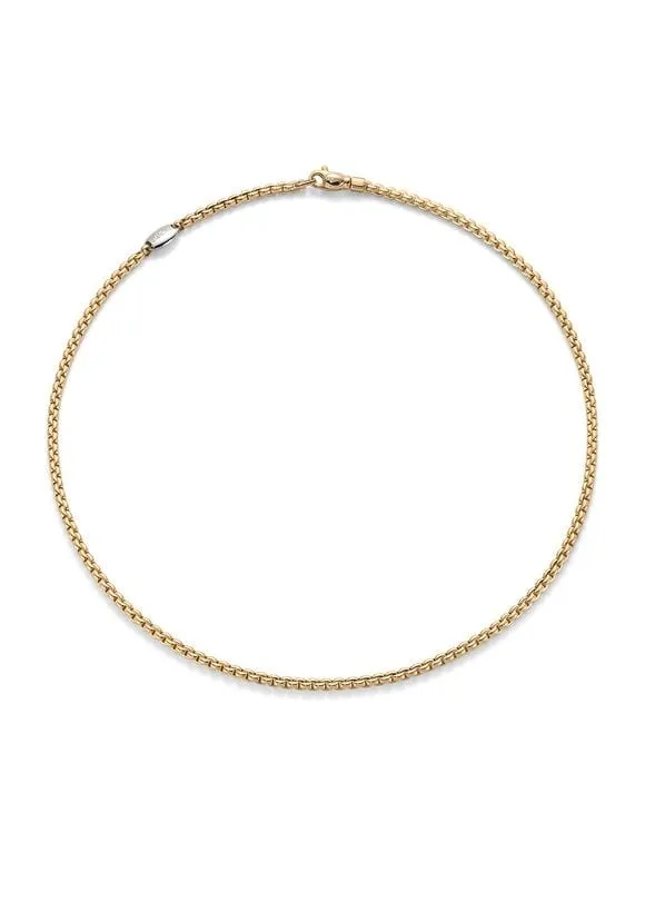 Fope 18K Yellow Gold Eka Necklace