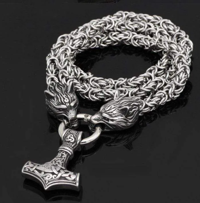 Freki and Geri Necklace
