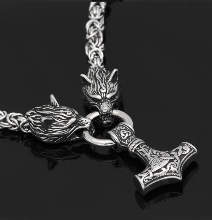 Freki and Geri Necklace