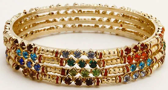 Galaxy - set of 4 Bangles