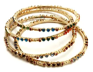 Galaxy - set of 4 Bangles