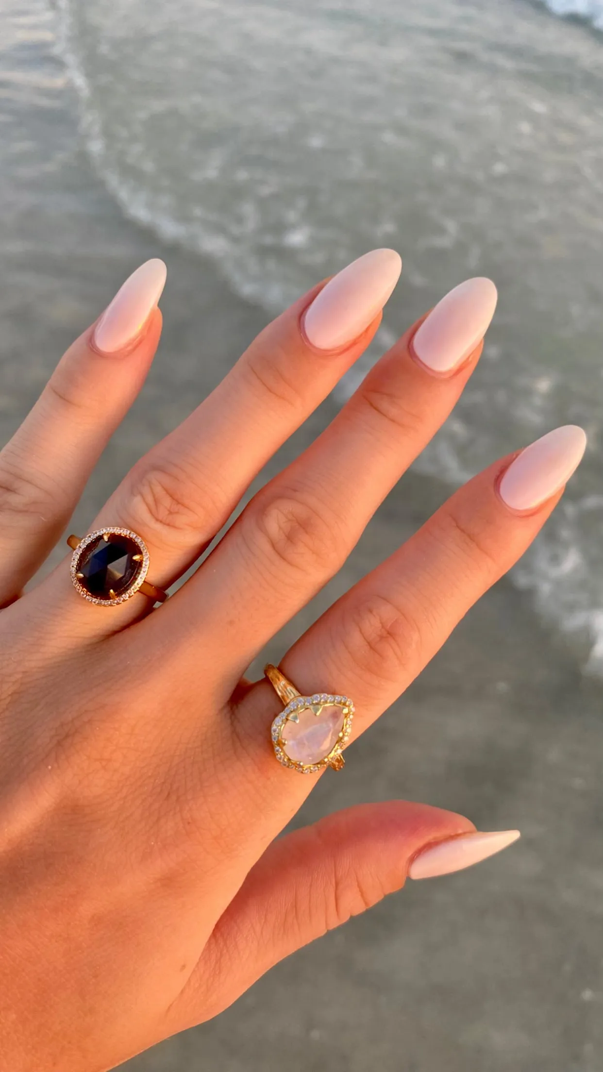 Garnet Ring - Adjustable
