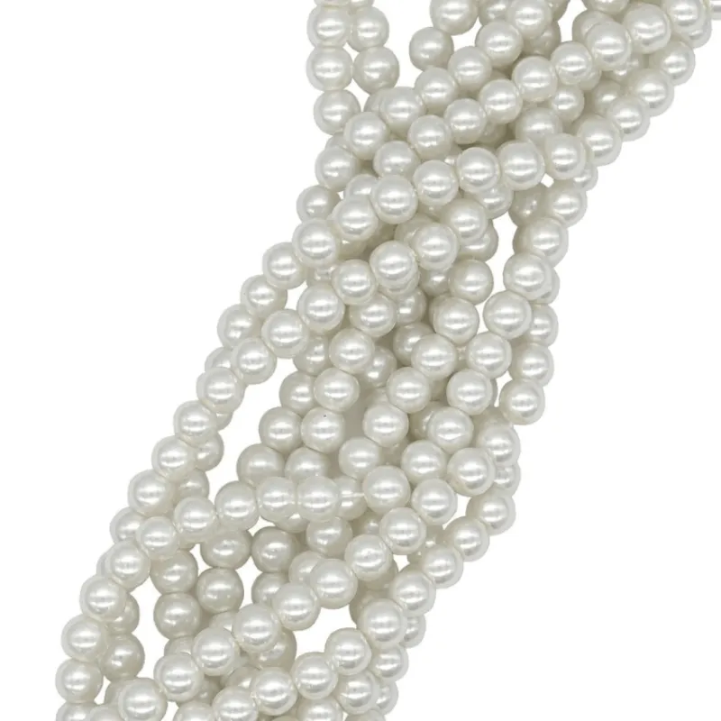 Glass Pearl Beads 8mm