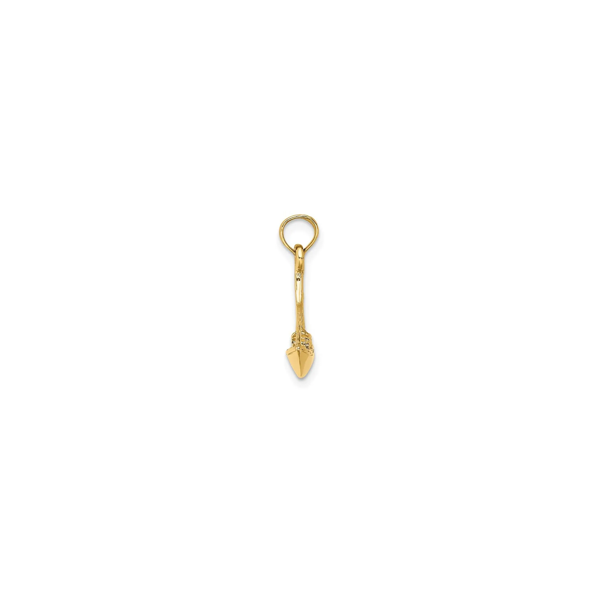 Glossy Cargo Ship Pendant (14K)