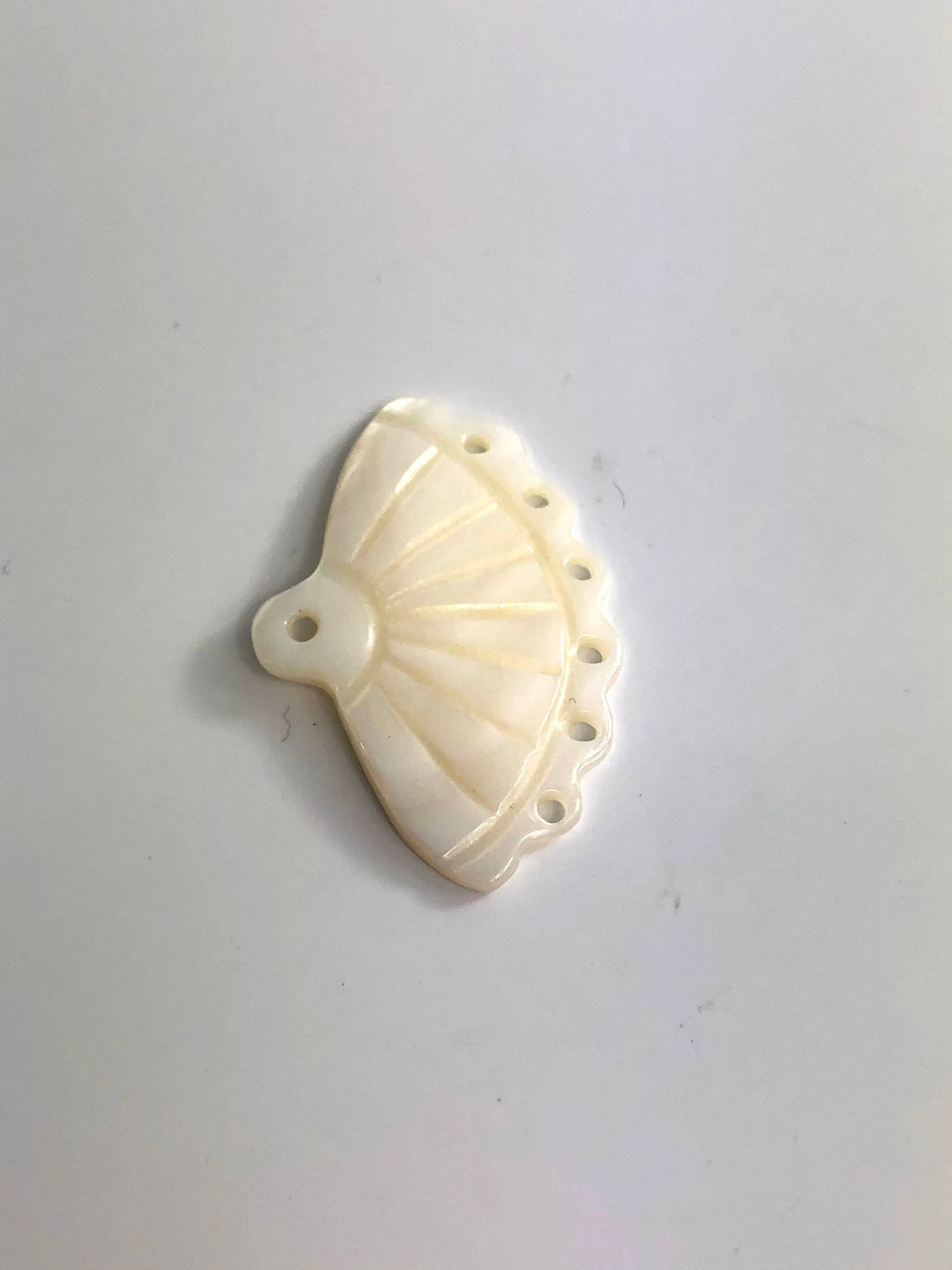 Glossy MultiColor Peacock tail shaped Mother Pearl SKU# M217