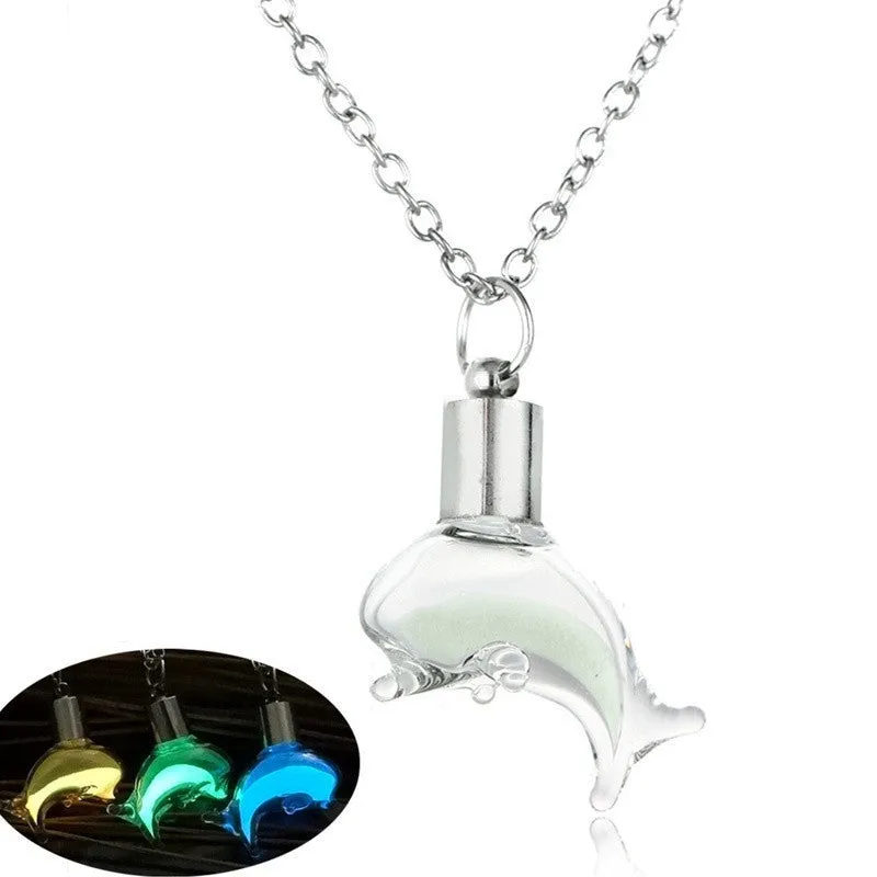 Glow In The Dark Dolphin Necklace
