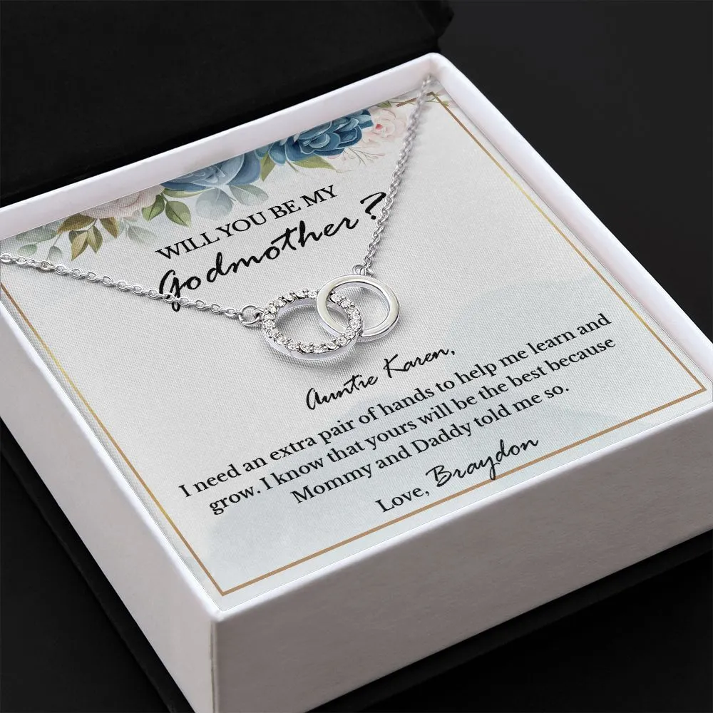 Godmother Proposal Necklace