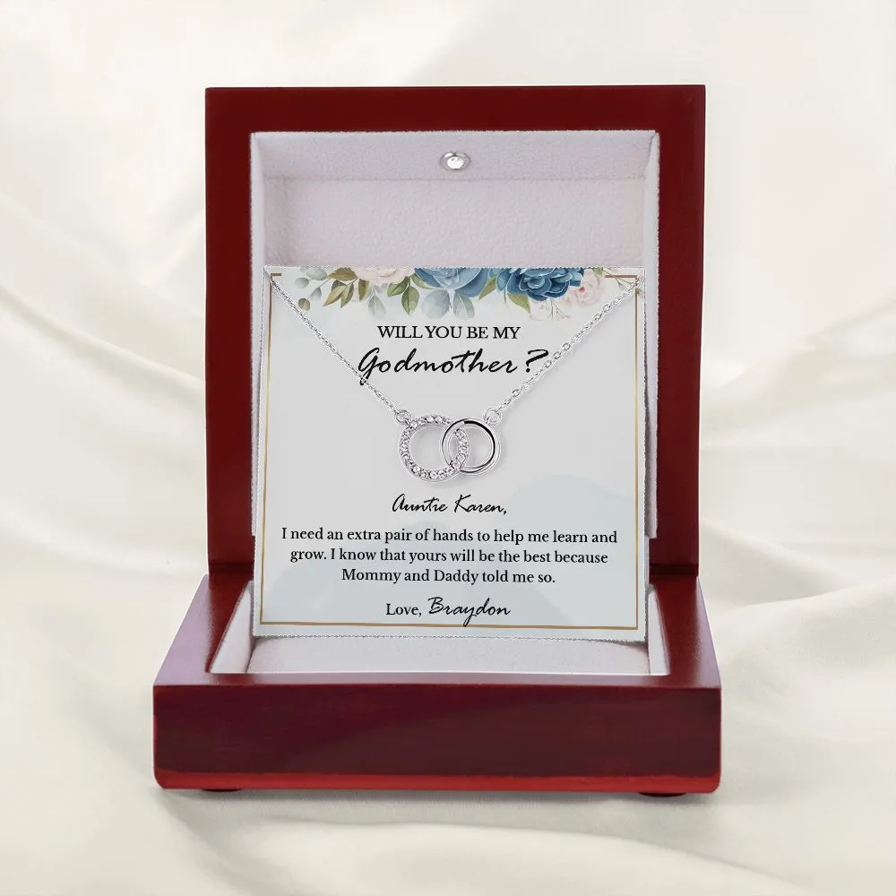 Godmother Proposal Necklace