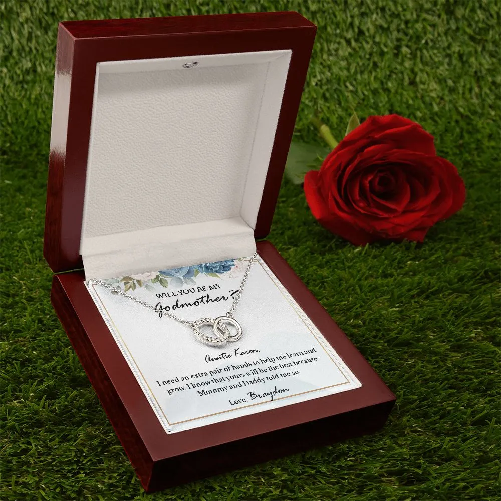 Godmother Proposal Necklace