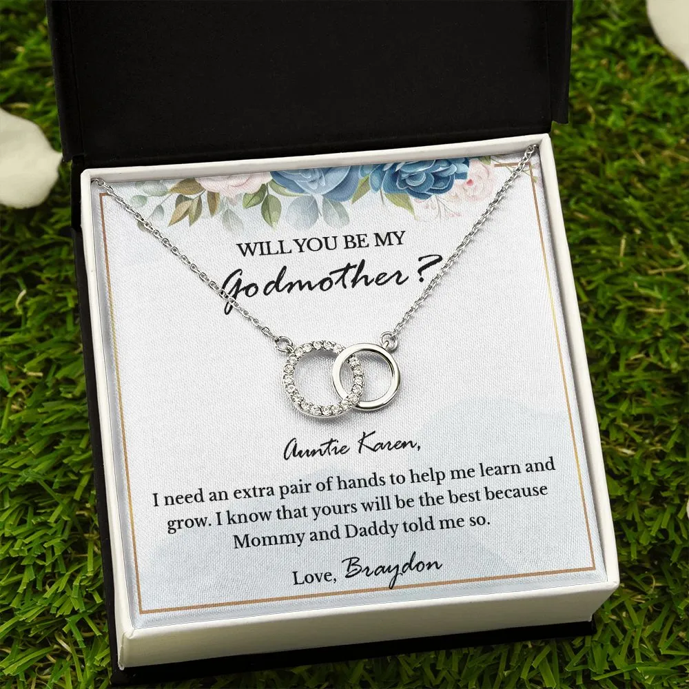 Godmother Proposal Necklace