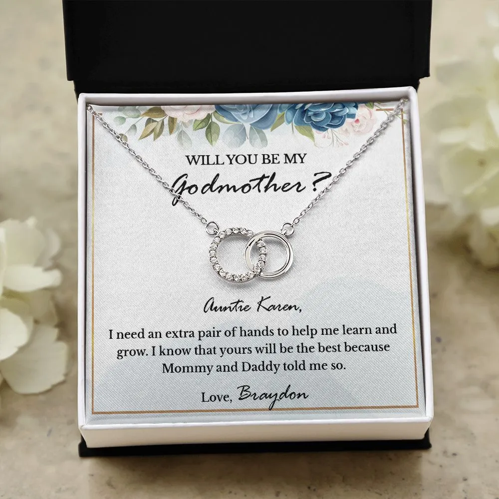Godmother Proposal Necklace