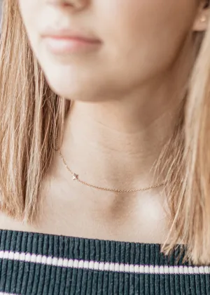 Gold Star Necklace