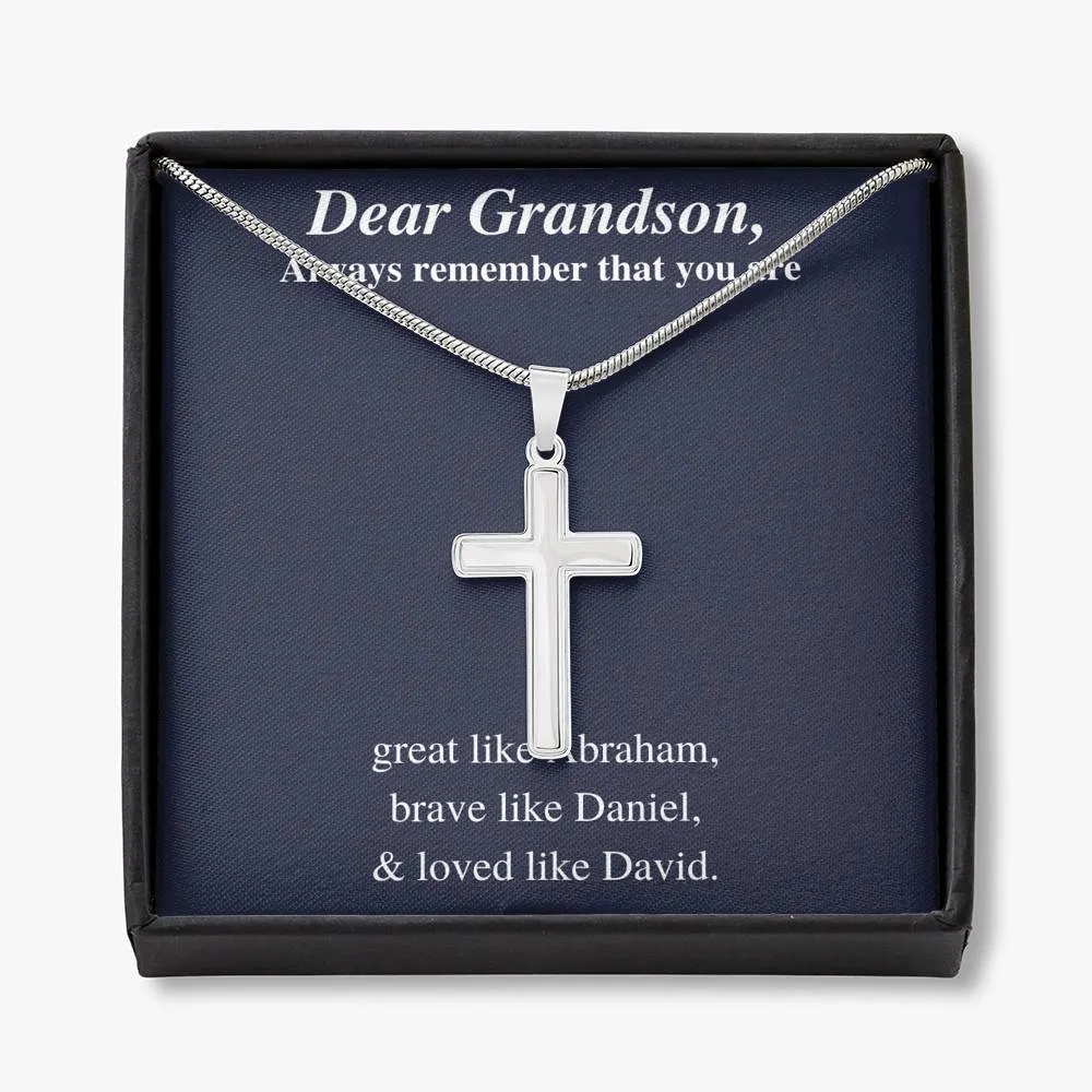 Grandson Bible Heroes - Necklace