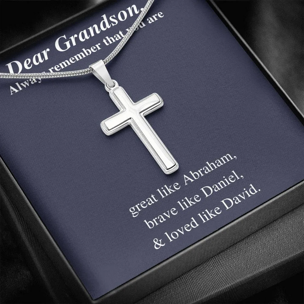 Grandson Bible Heroes - Necklace