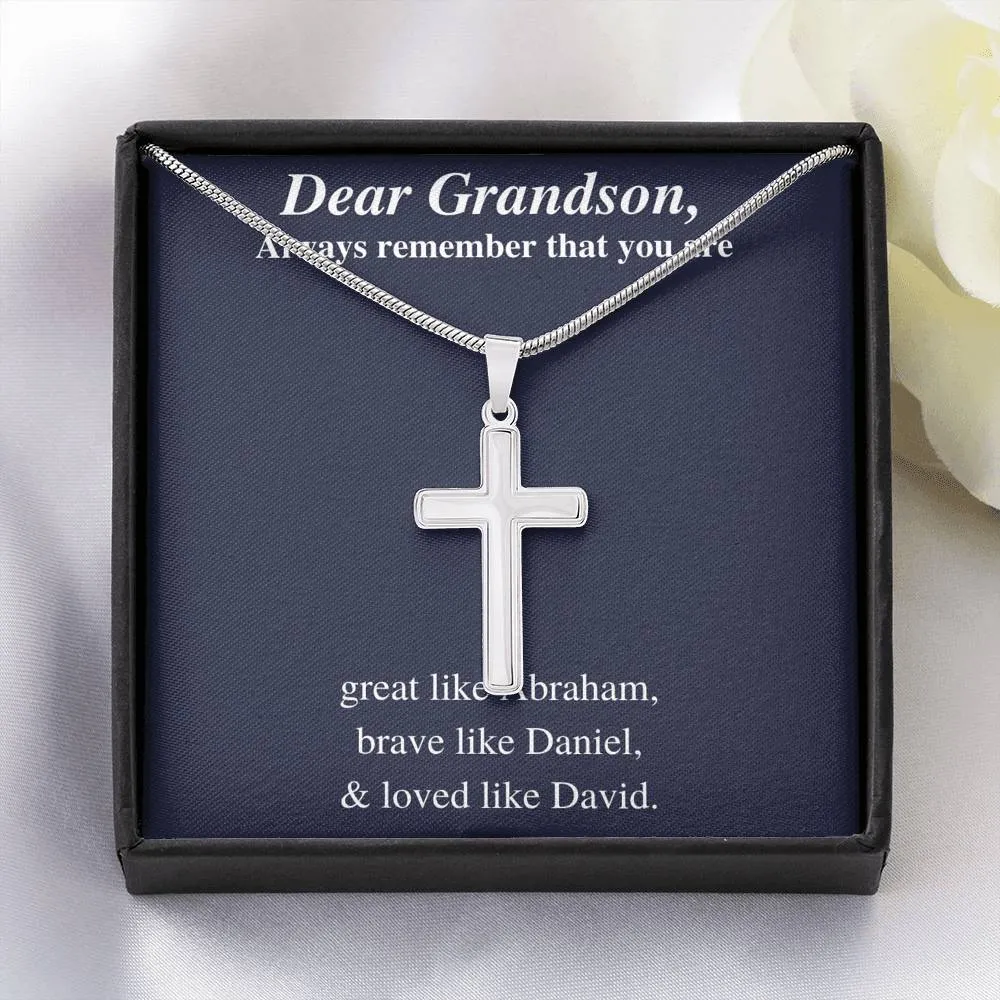 Grandson Bible Heroes - Necklace
