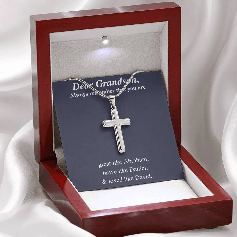 Grandson Bible Heroes - Necklace