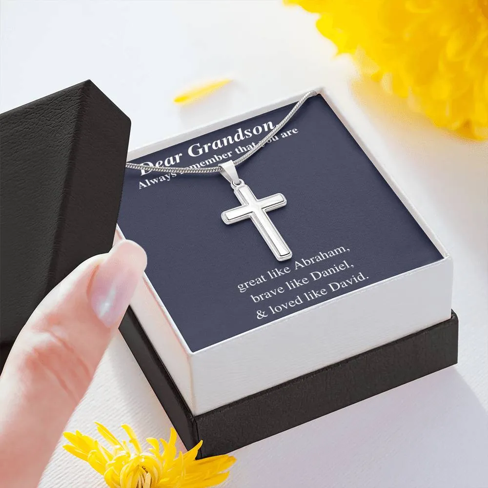 Grandson Bible Heroes - Necklace
