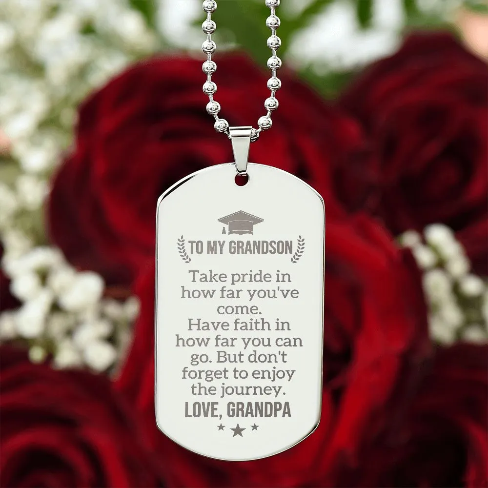 Grandson Graduation Gift from Grandpa