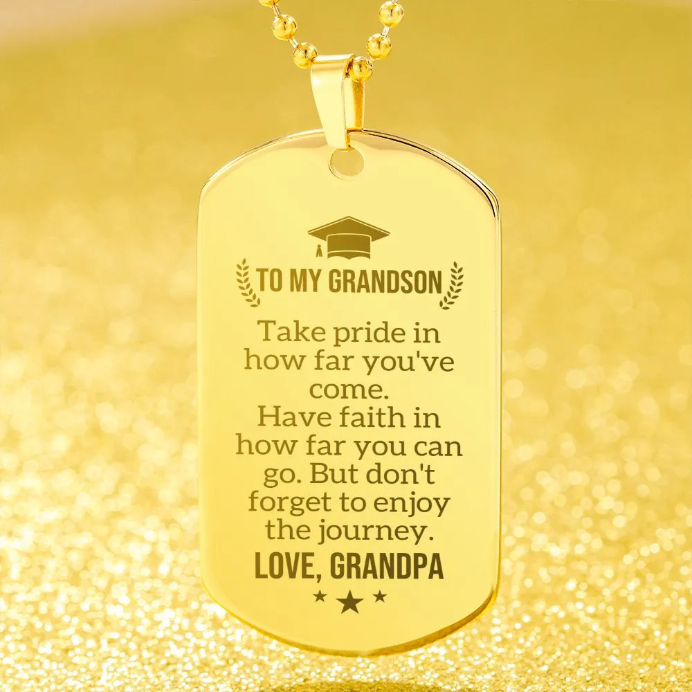 Grandson Graduation Gift from Grandpa