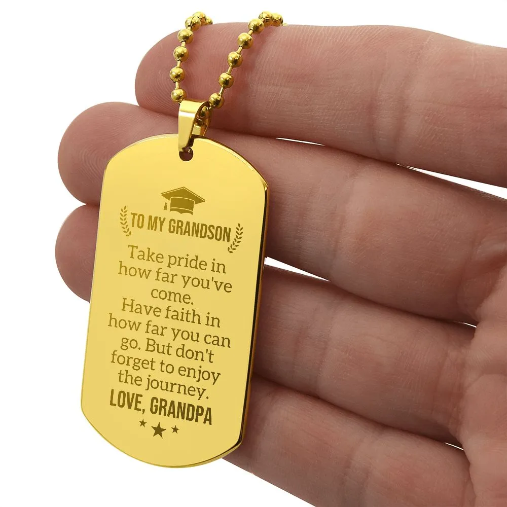 Grandson Graduation Gift from Grandpa