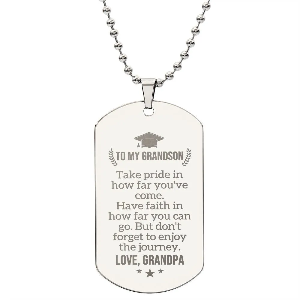 Grandson Graduation Gift from Grandpa