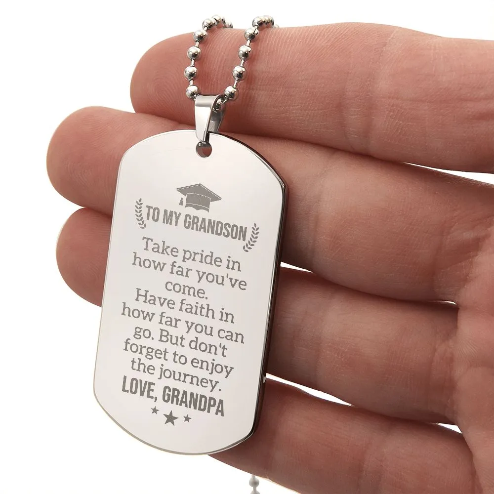 Grandson Graduation Gift from Grandpa