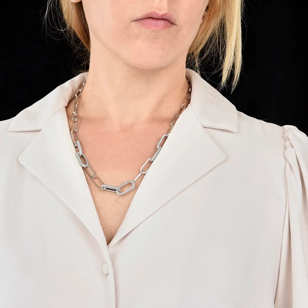 Grateful for you-Forever Linked Necklace for Women