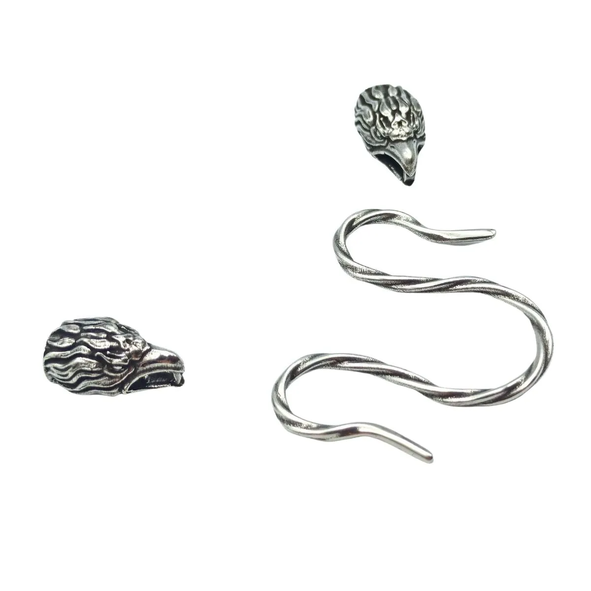 Great Eagle clasp for necklace from silver