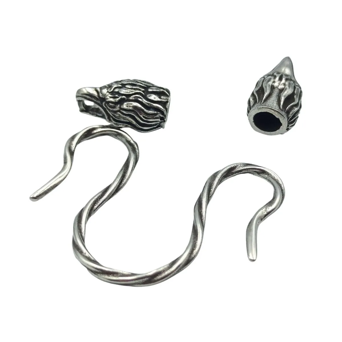 Great Eagle clasp for necklace from silver
