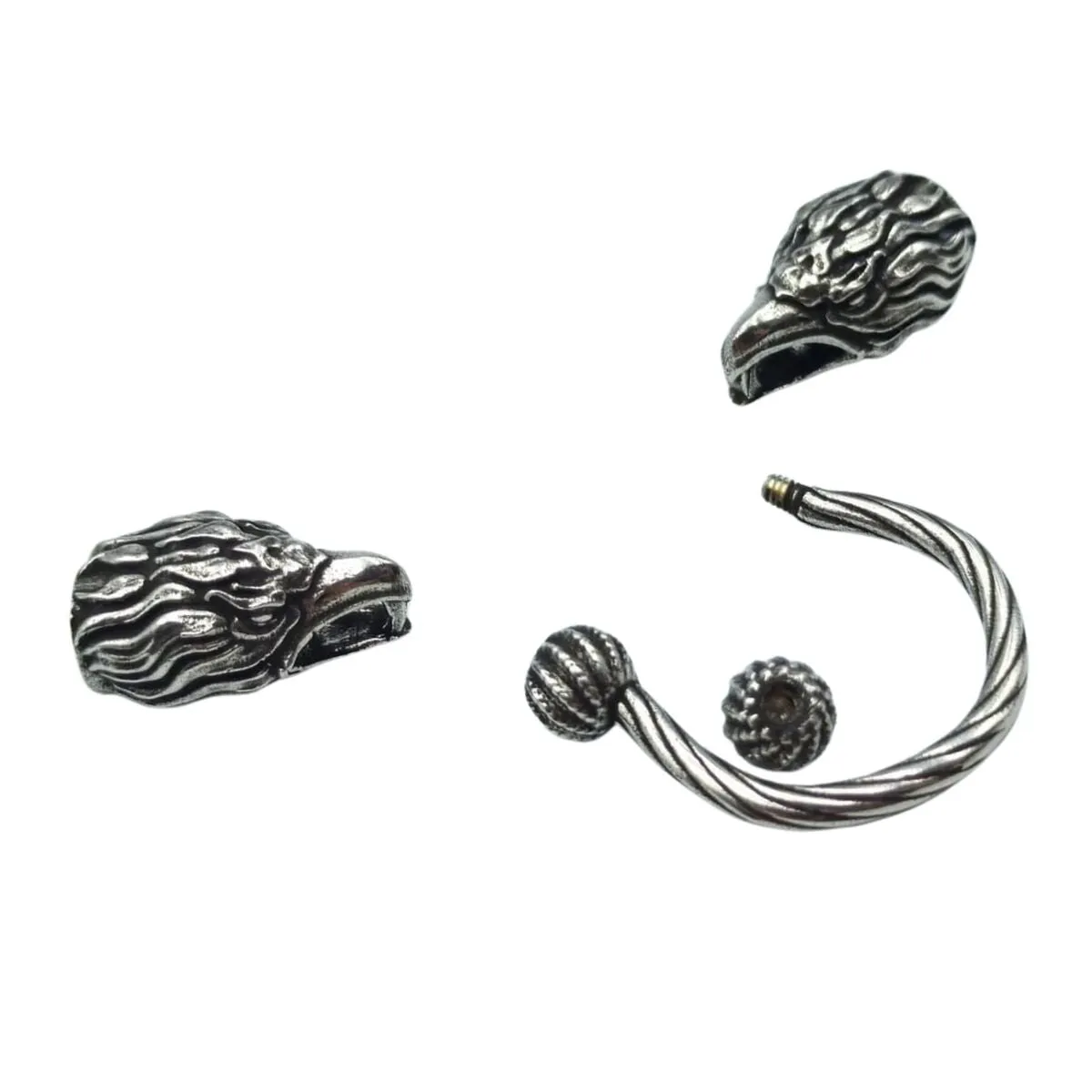 Great Eagle clasp for necklace from silver