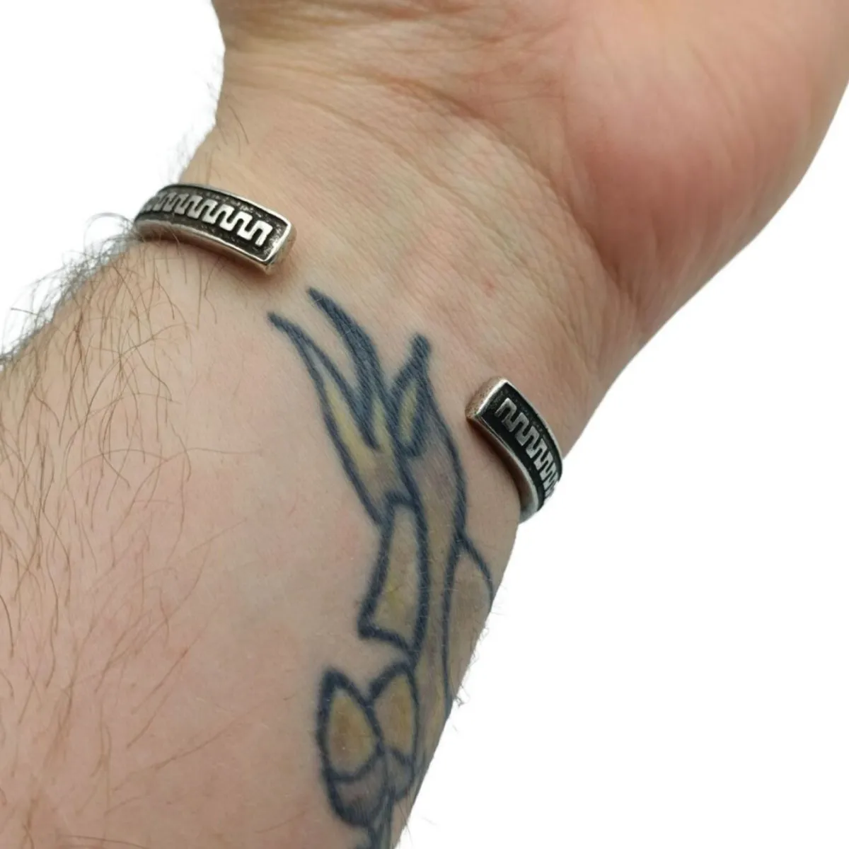 Greek cuff bracelet