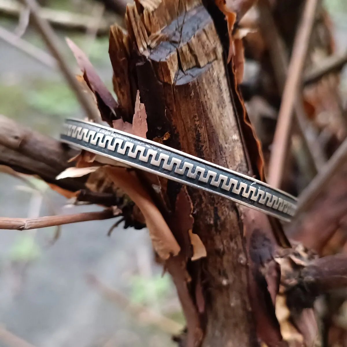 Greek cuff bracelet