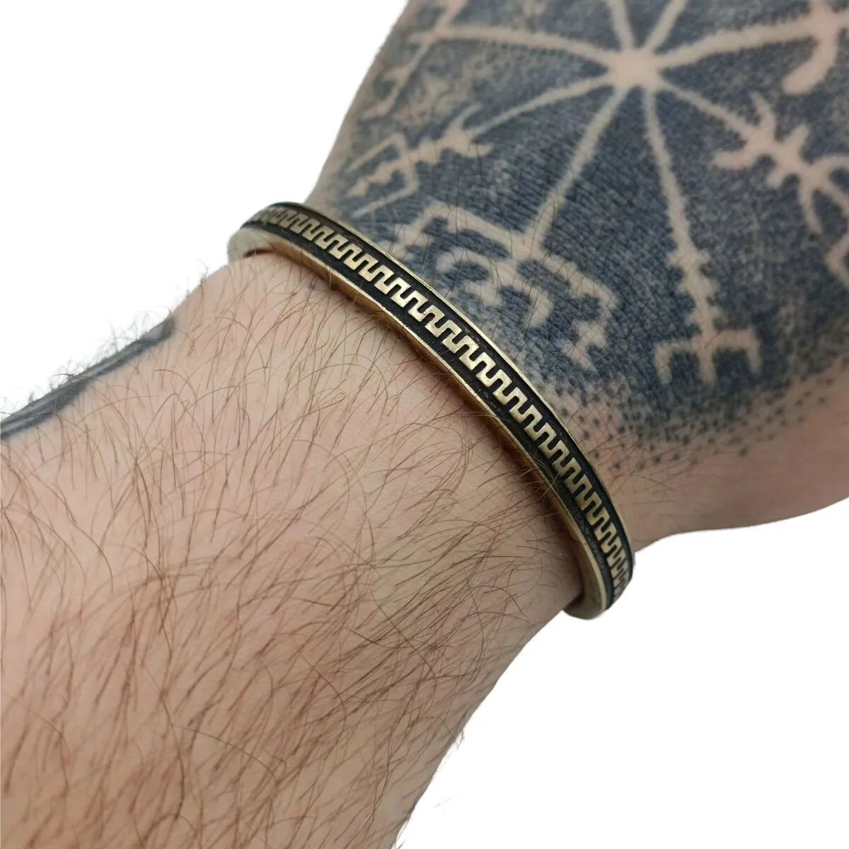 Greek cuff bracelet