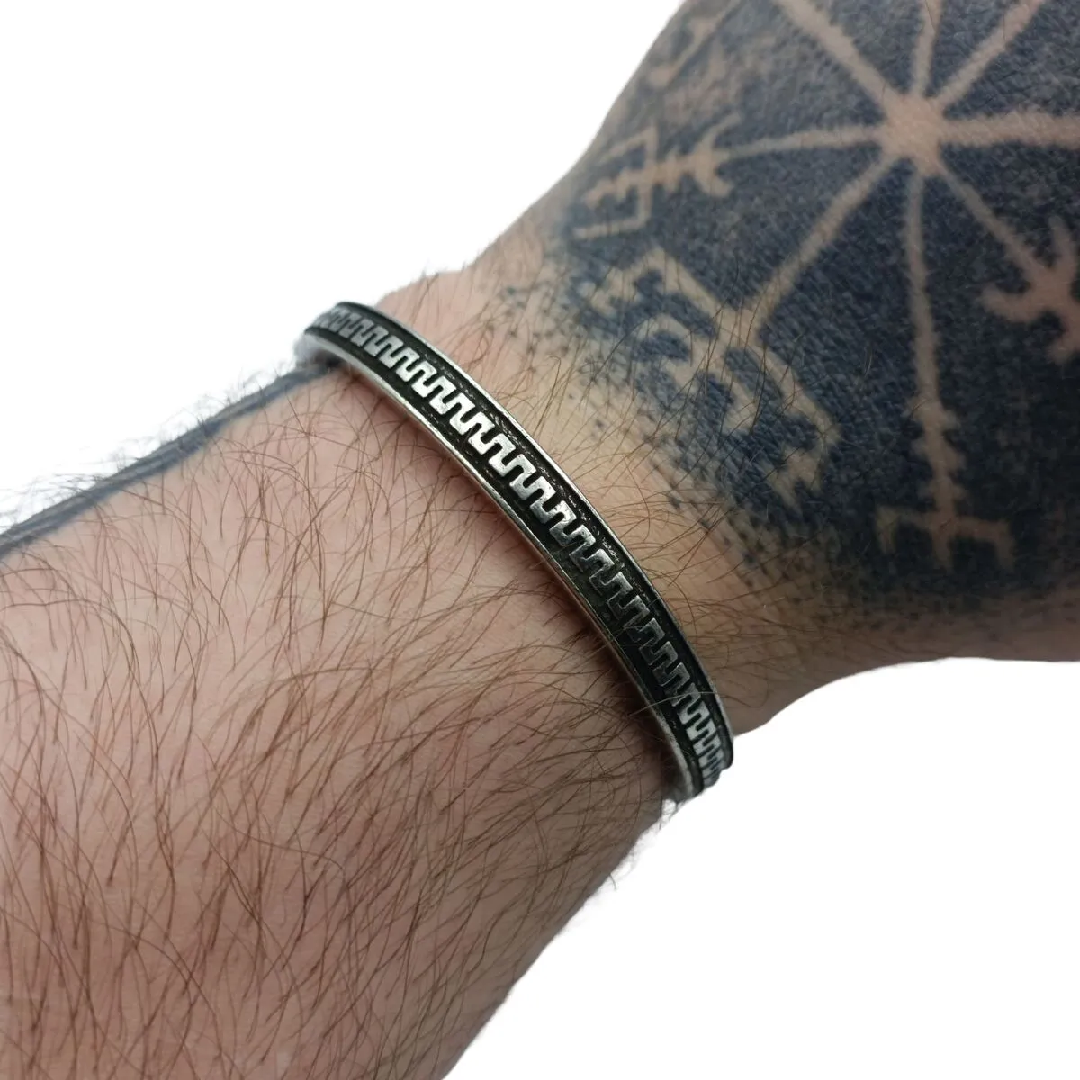 Greek cuff bracelet