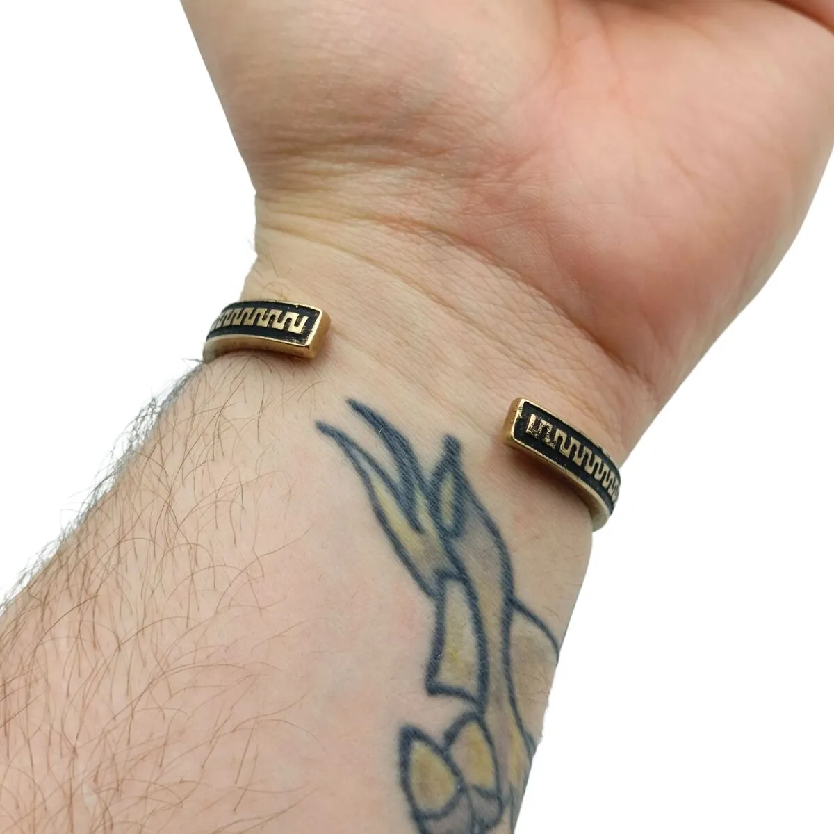 Greek cuff bracelet