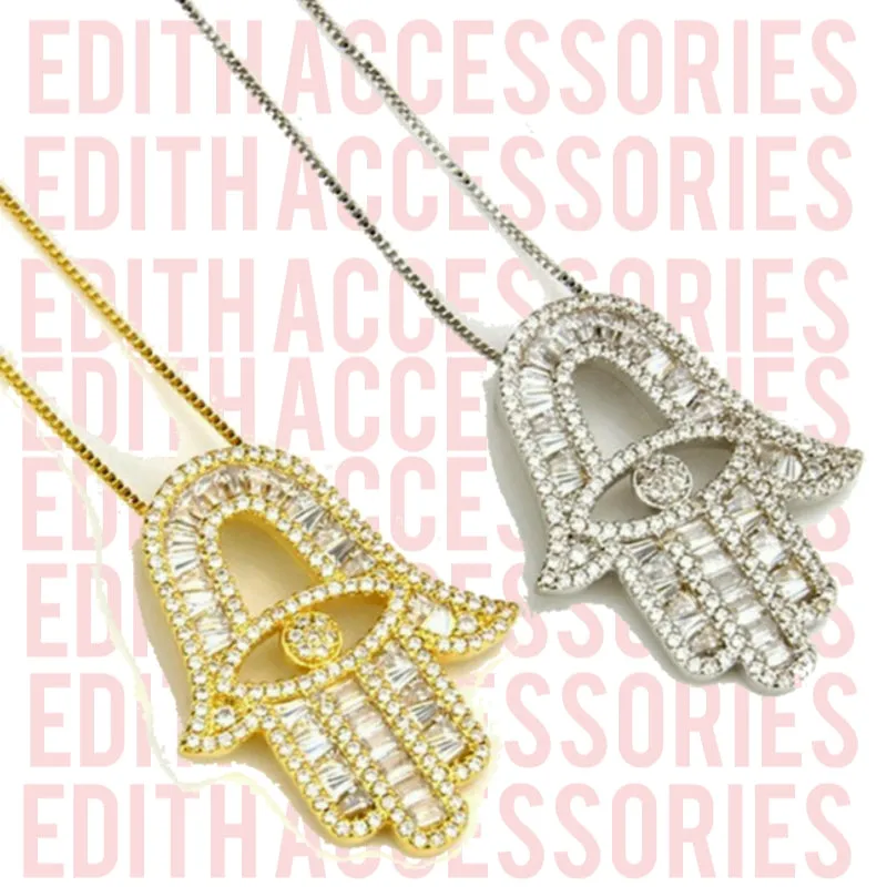 Hamsa Hand of Fatima Necklace