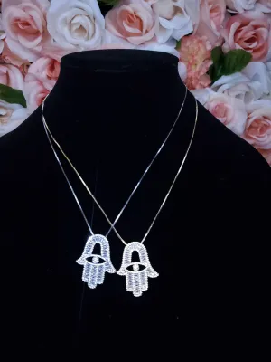 Hamsa Hand of Fatima Necklace