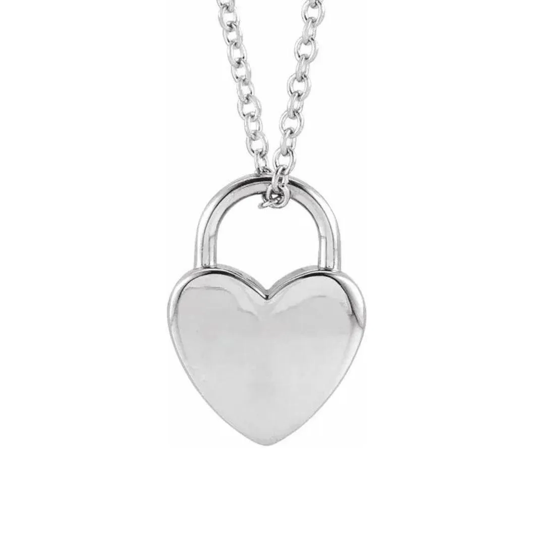 Heart Lock Necklace
