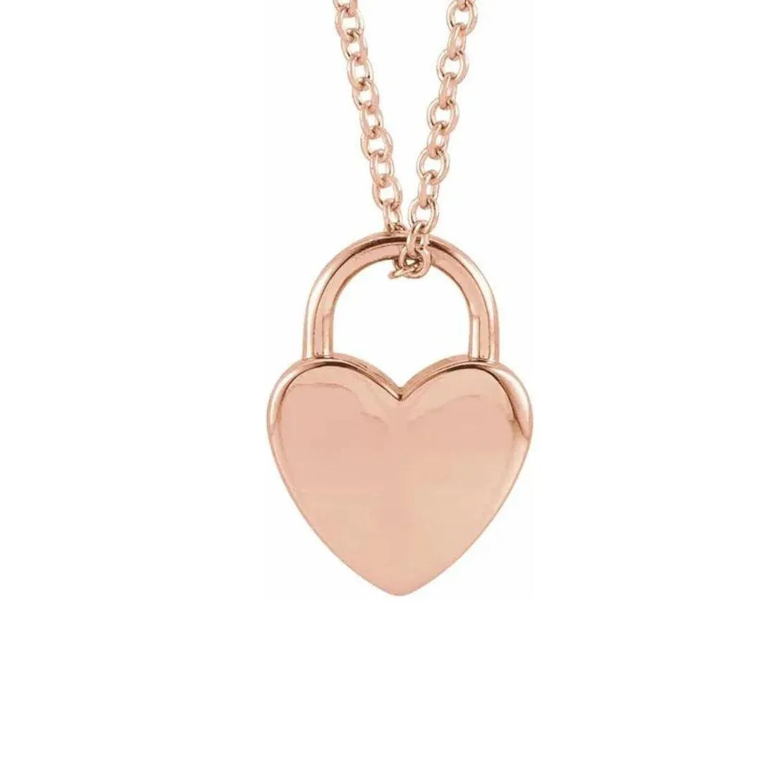 Heart Lock Necklace