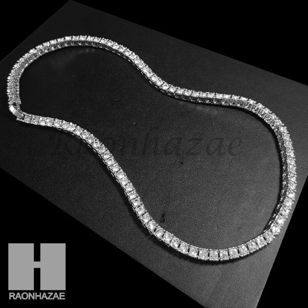 Hip Hop Quavo Shining Cross Miami Cuban Choker Chain Necklace L49