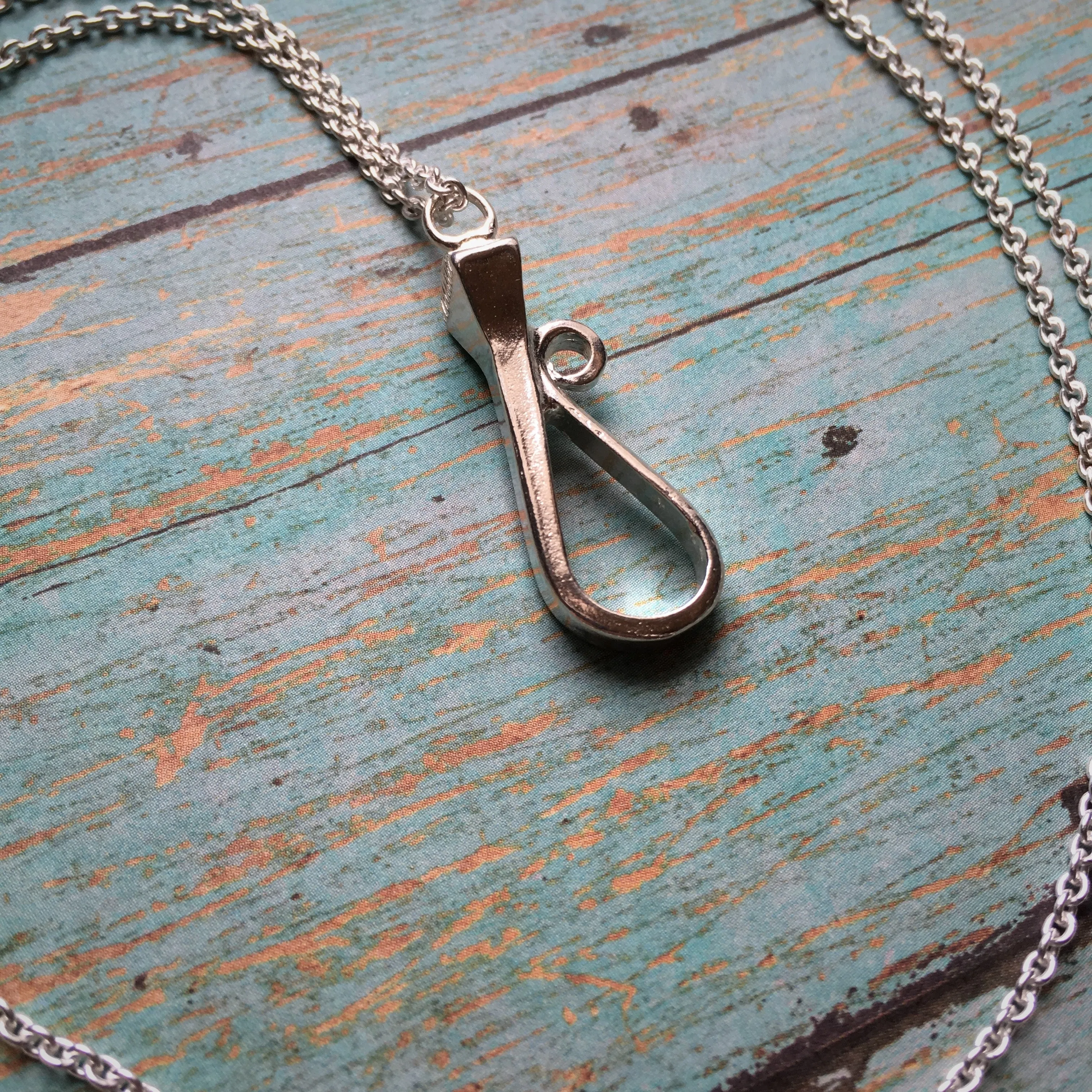 Horseshoe Nail Draft Necklace