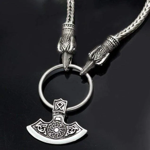 Huginn and Muninn Necklace